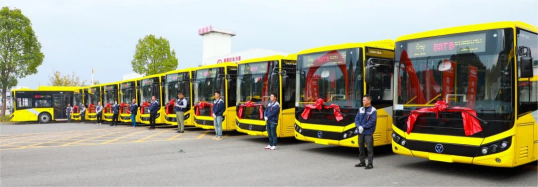 Chery Bus Exports First Batch of Electric Buses to Laos